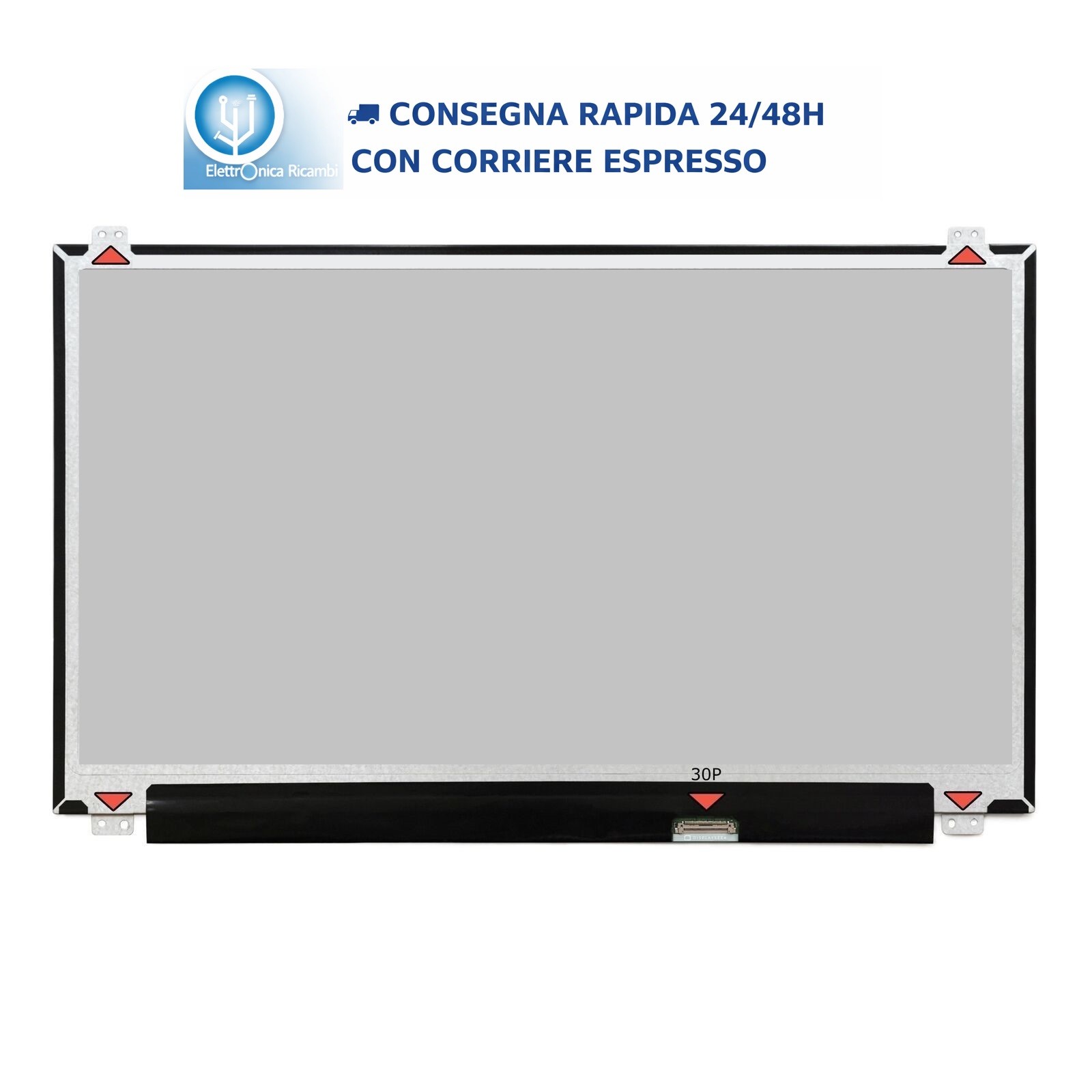 B156HTN03.0 HW0A<BR>DISPLAY SCHERMO LCD 15,6 LED Slim 1920x1080 30 pin FHD