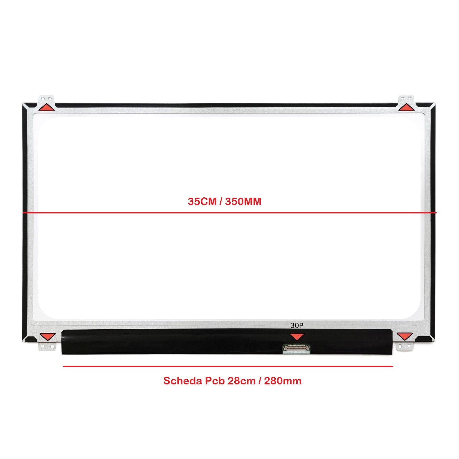 DISPLAY LCD SYSTEM76 DARTER PRO DARP6 SERIES 15.6 1920x1080 LED 30 pin