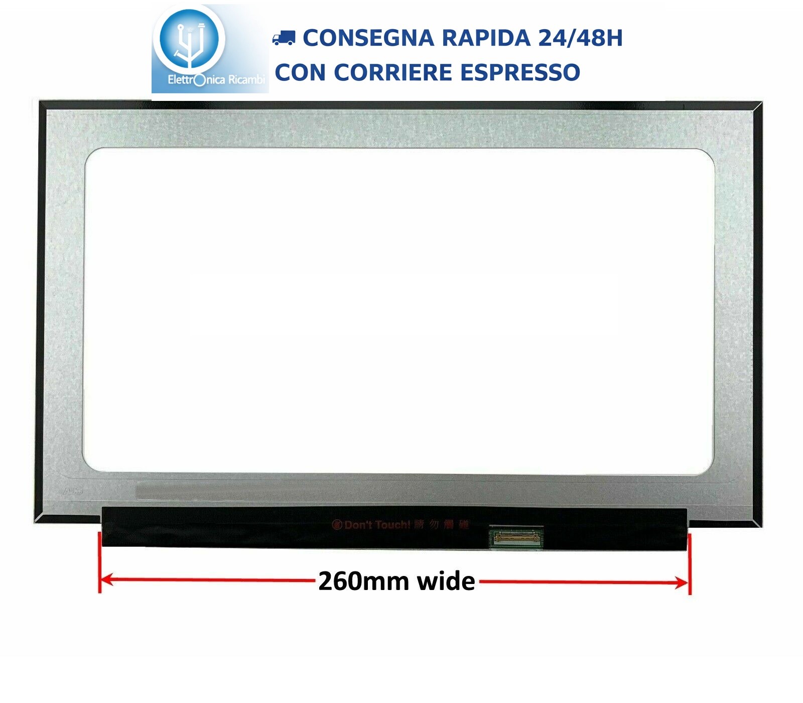 MB156CS01-6 DISPLAY LCD 15,6" 1920x1080 LED 30 pin IPS