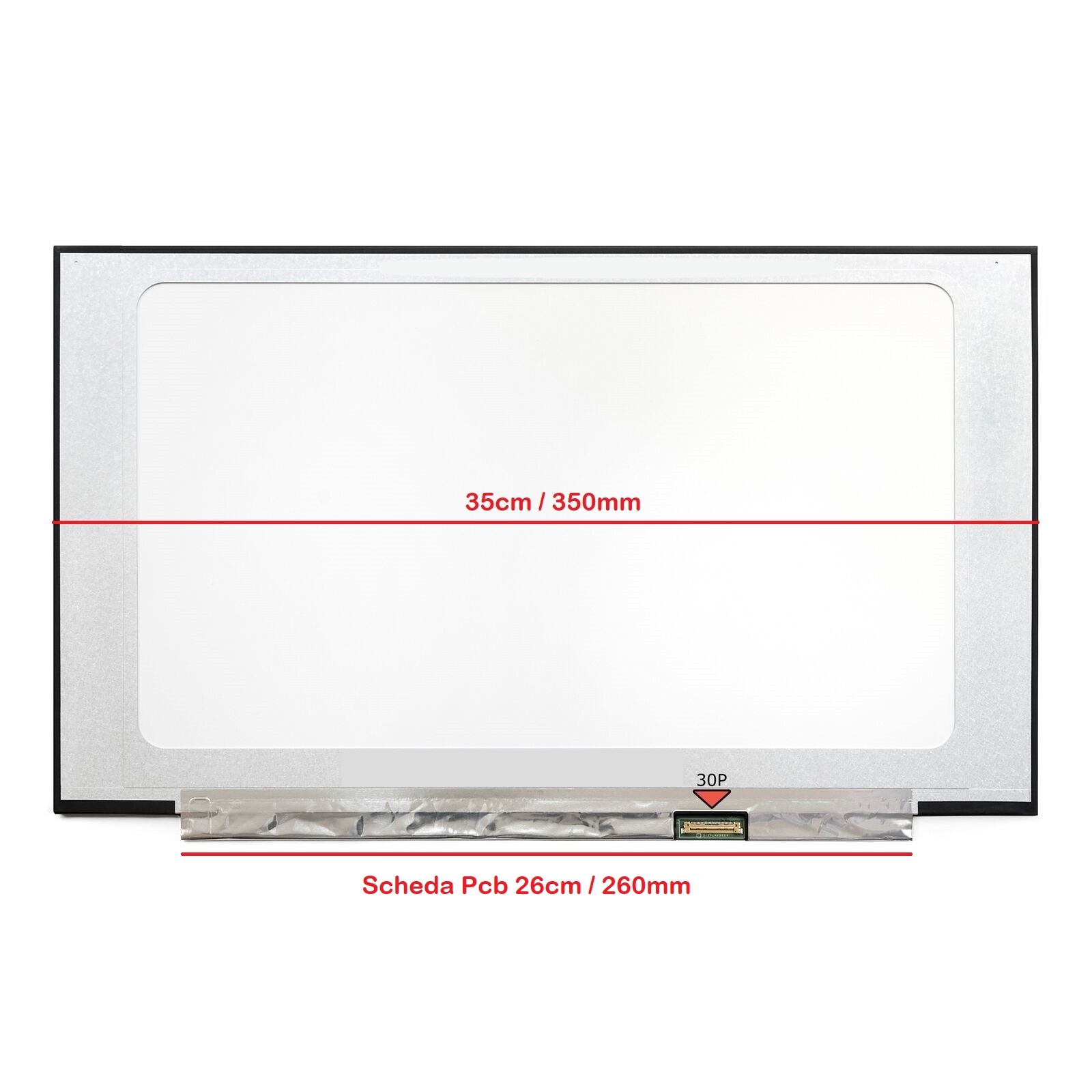 MB156CS01-6 DISPLAY LCD 15,6" 1920x1080 LED 30 pin IPS